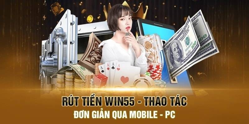 Cung cấp thông tin cá nhân đầy đủ để gửi lệnh rút tiền WIN55